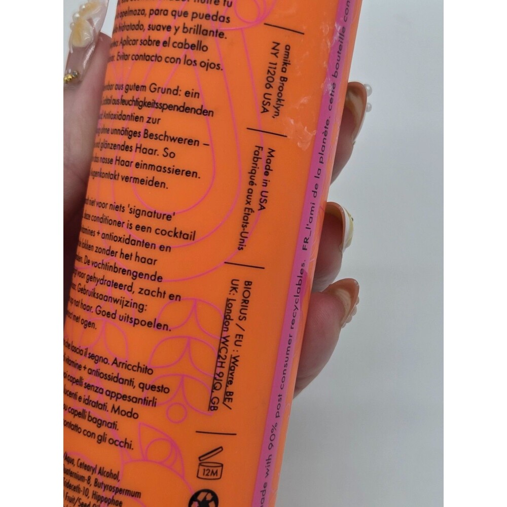 Amika Normcore Signature Shampoo & Conditioner 9.2 oz Duo 2 Pack Set NEW - Picture 12 of 15